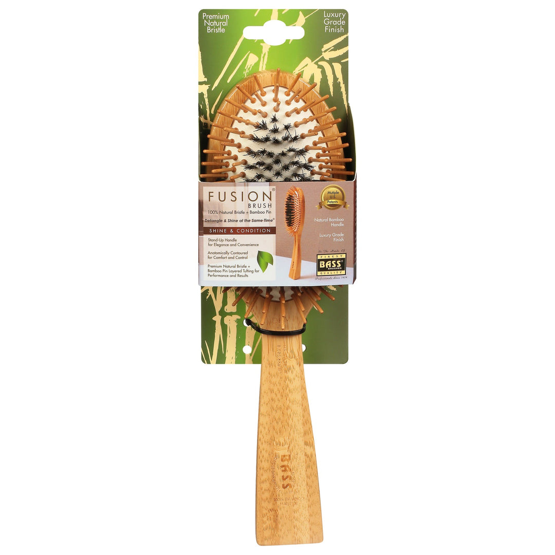 Bass Brushes - Brush Fusion Shine/cond - 1 Each - ct - Maras Green